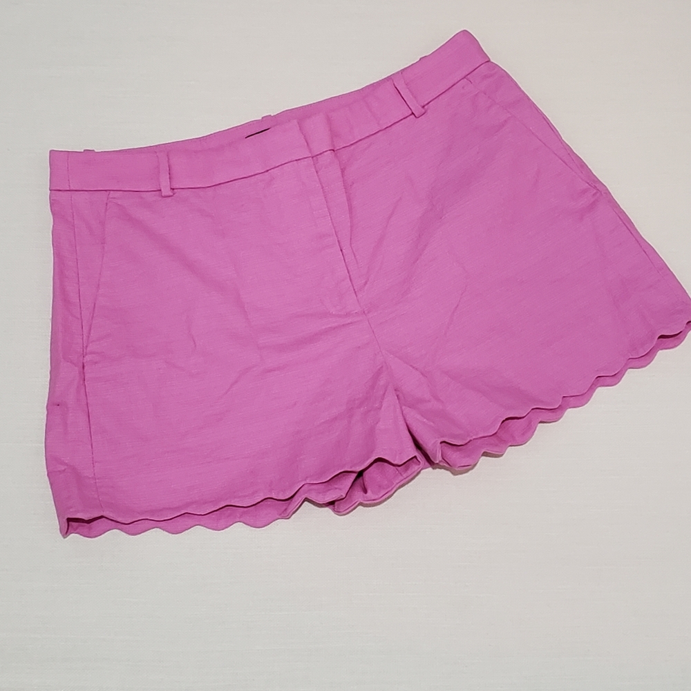 J Crew scalloped shorts size 12